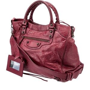 Balenciaga motocross velo bag.